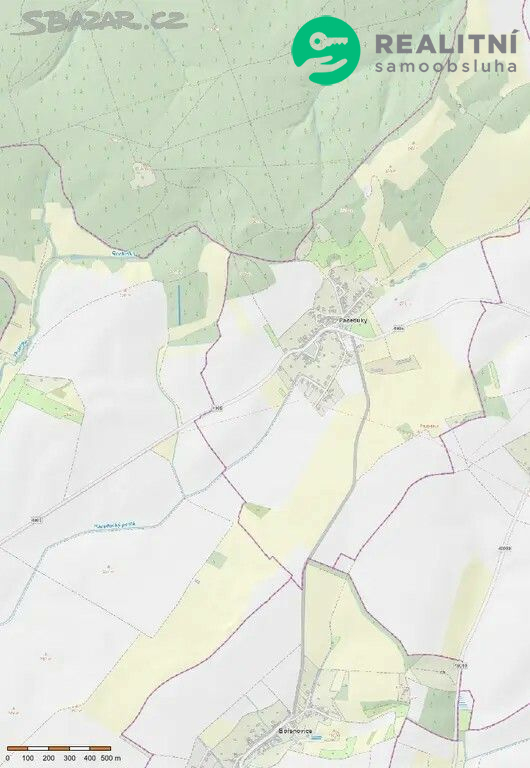 Lesní pozemek po těžbě, Roštění