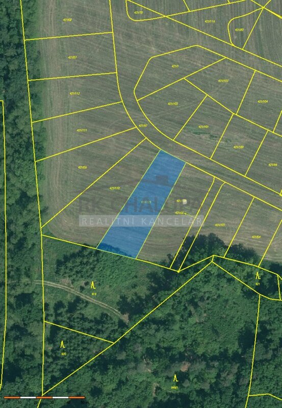 Prodej stavebního pozemku o výměře 1.463 m2, Hosín, České Budějovice